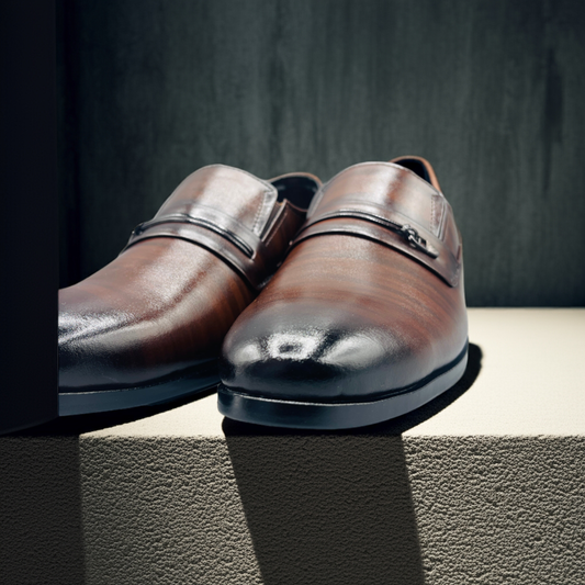 Nepazon Classic design loafer 415 Brown